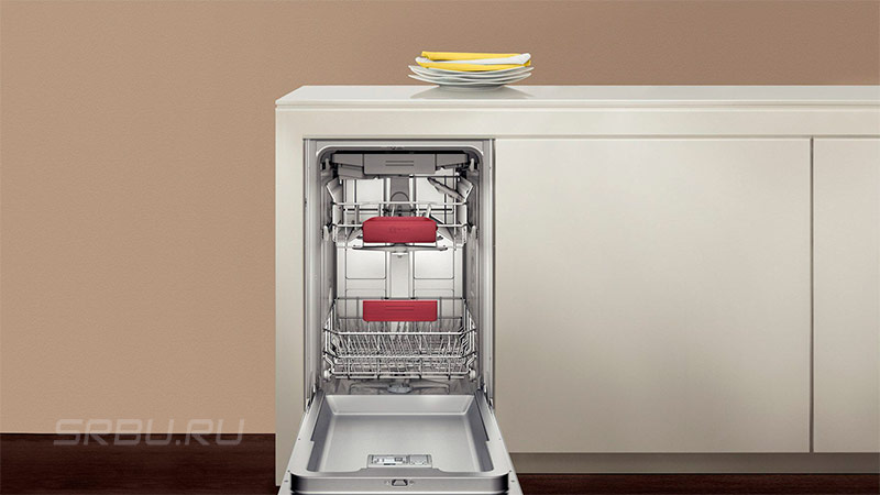 Narrow dishwasher